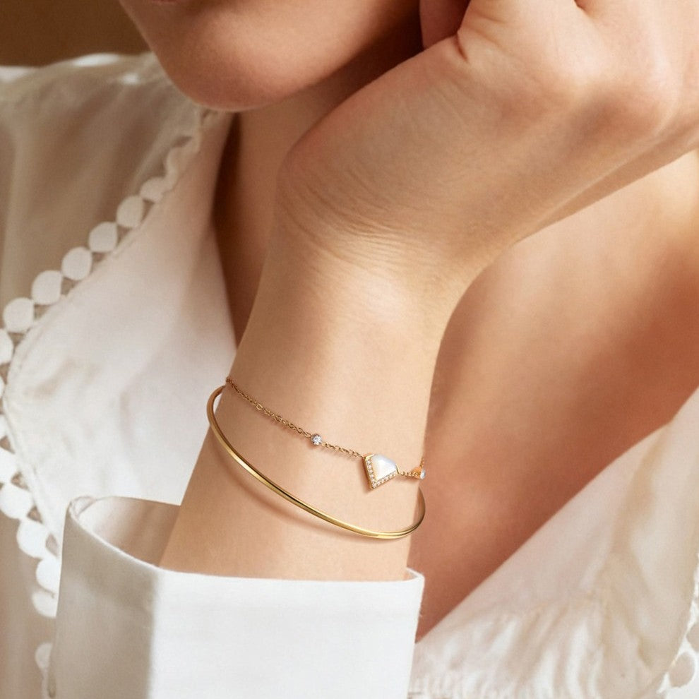 Mother of Pearl Bracelet - Ivory Grace