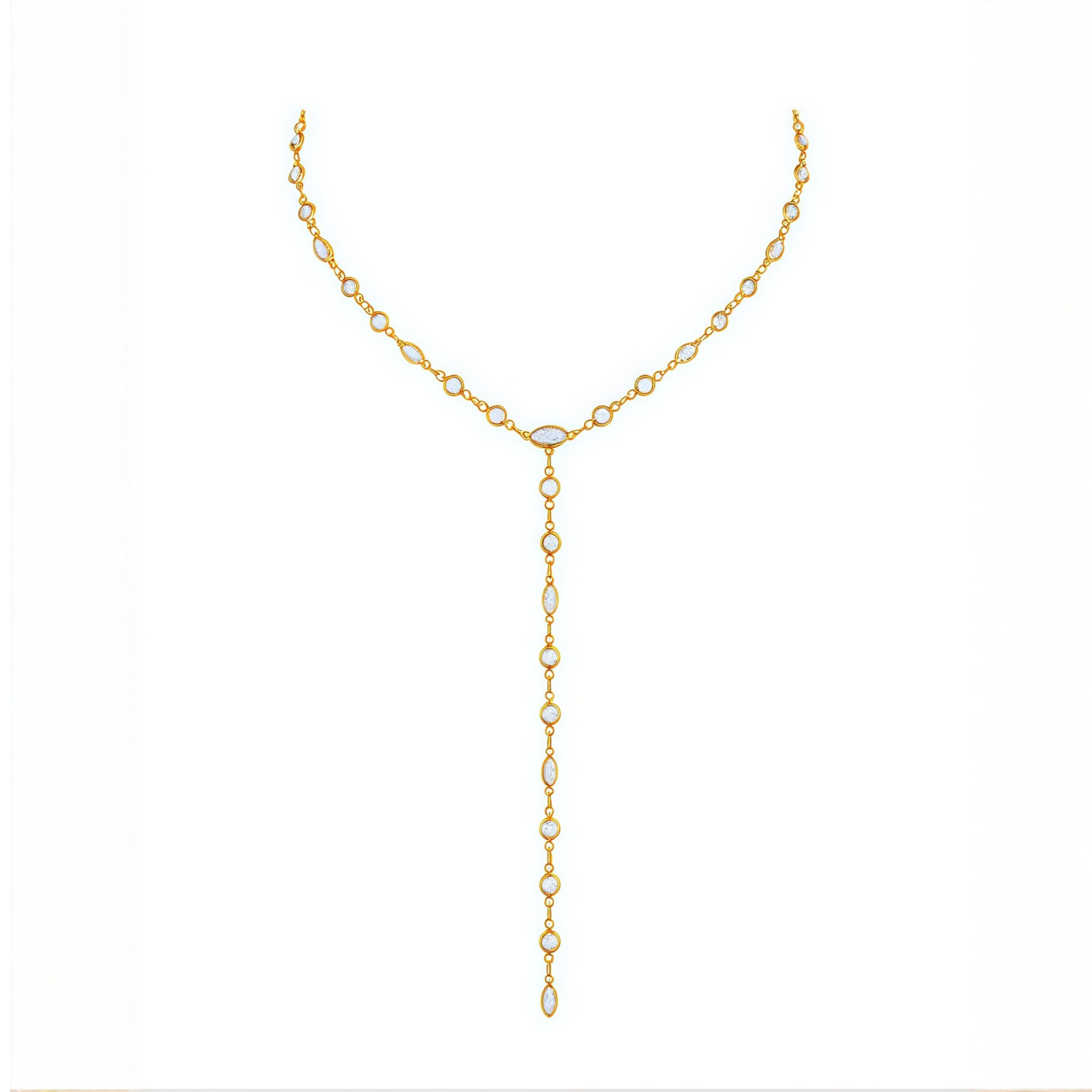 Mother of Pearl Necklace - Celeste Flow