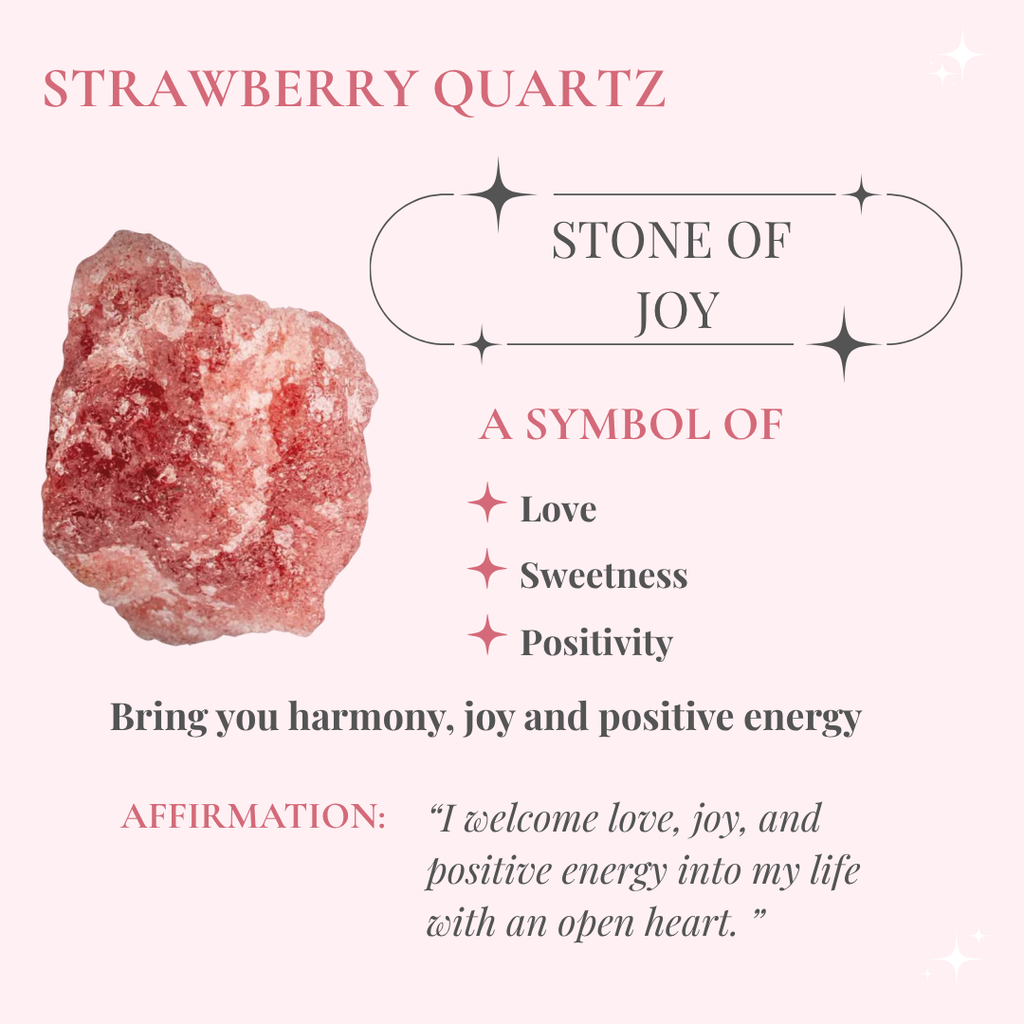 Strawberry Quartz & Pearl Bracelet – Blush Harmony