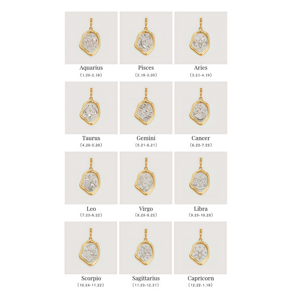 Zodiac Pearl Necklace