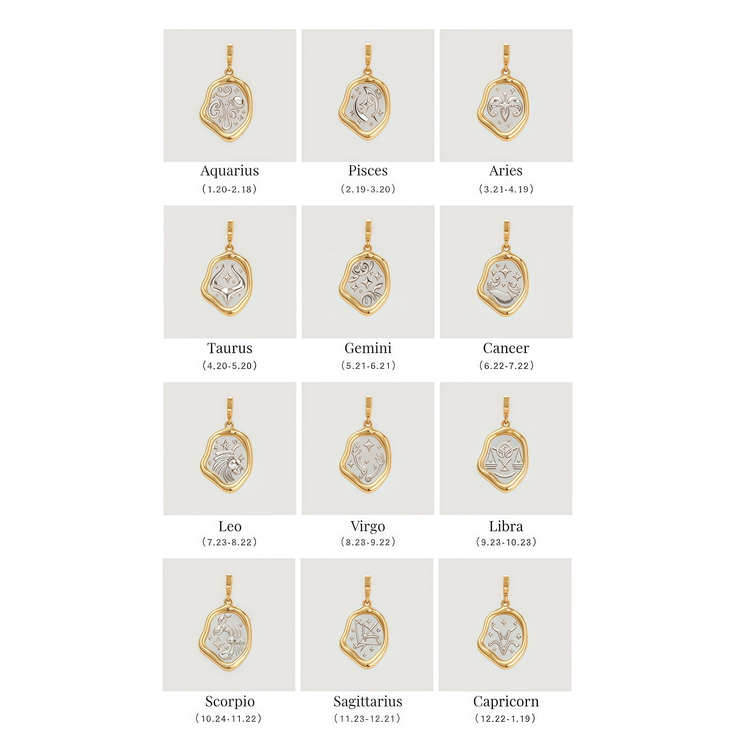 Zodiac Pearl Necklace