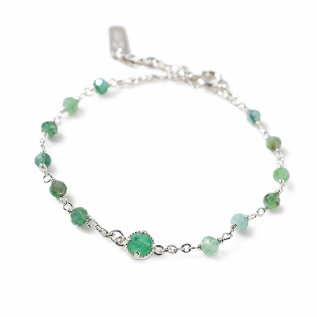 Emerald Bracelet - Green Dew