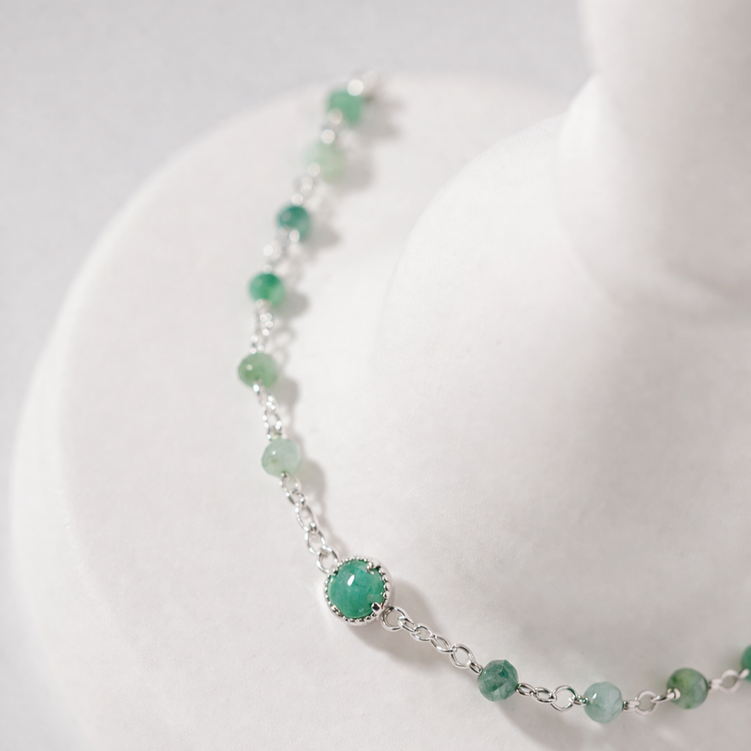 Emerald Bracelet - Green Dew