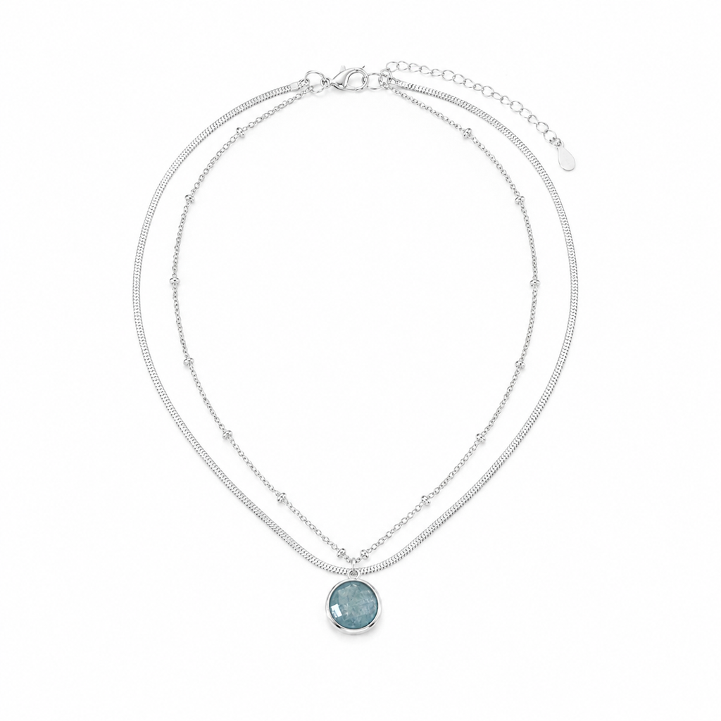 Aquamarine Bracelet - Luéna Tide