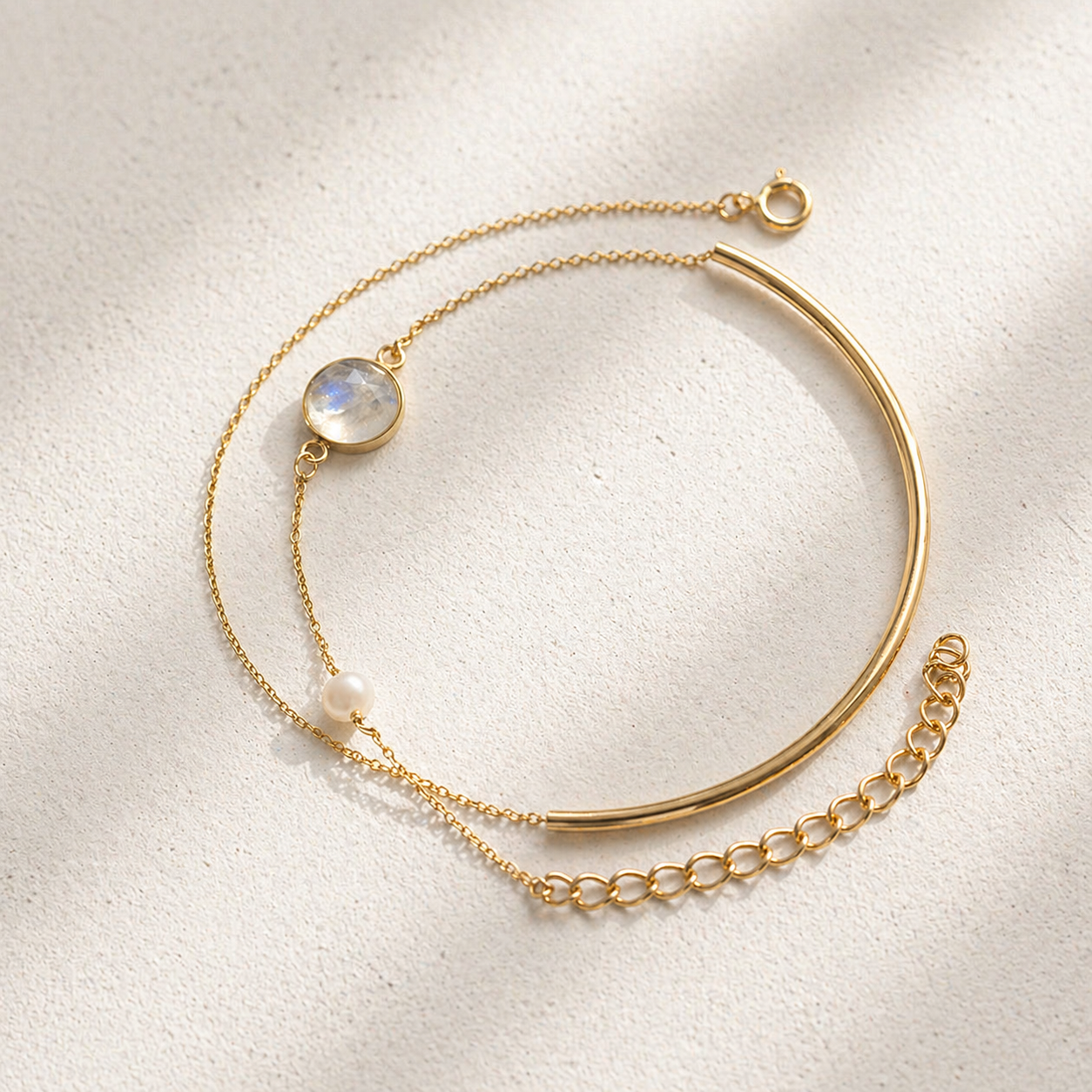 Moonstone Bracelet - Luéna Glow