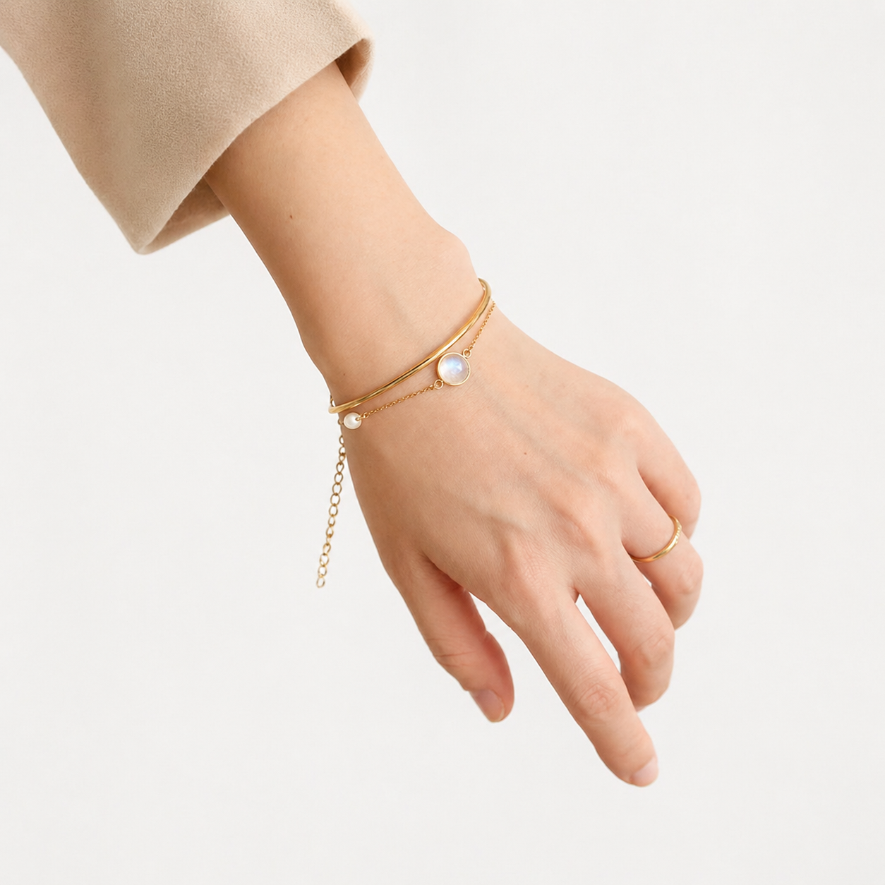 Moonstone Bracelet - Luéna Glow