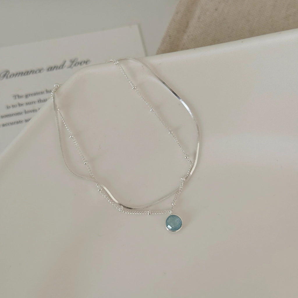 Aquamarine Bracelet - Luéna Tide