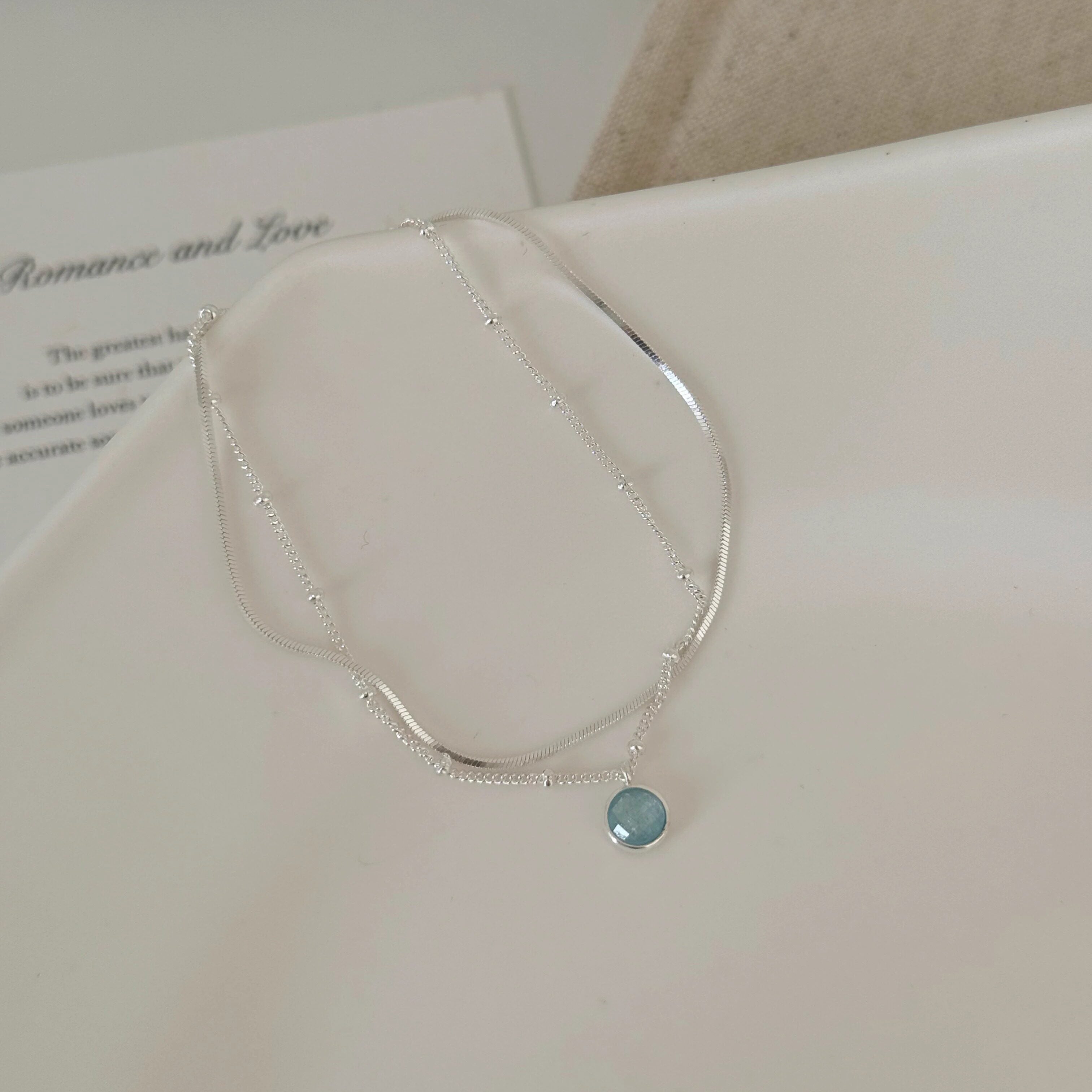 Aquamarine Bracelet - Luéna Tide