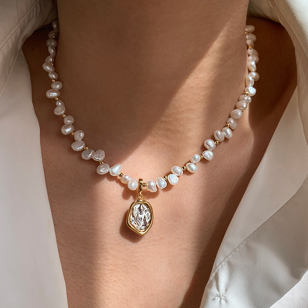 Zodiac Pearl Necklace