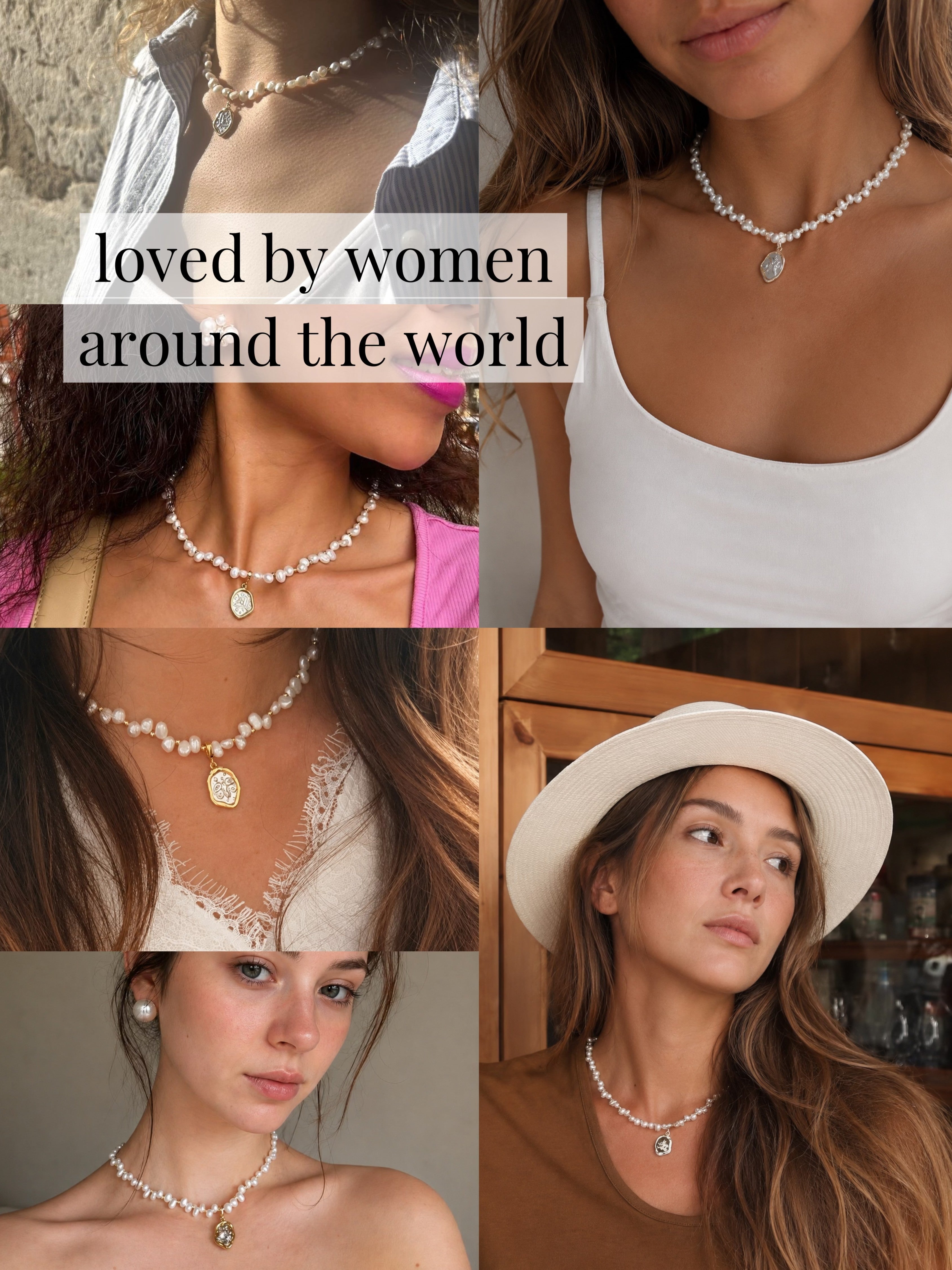 Zodiac Pearl Necklace