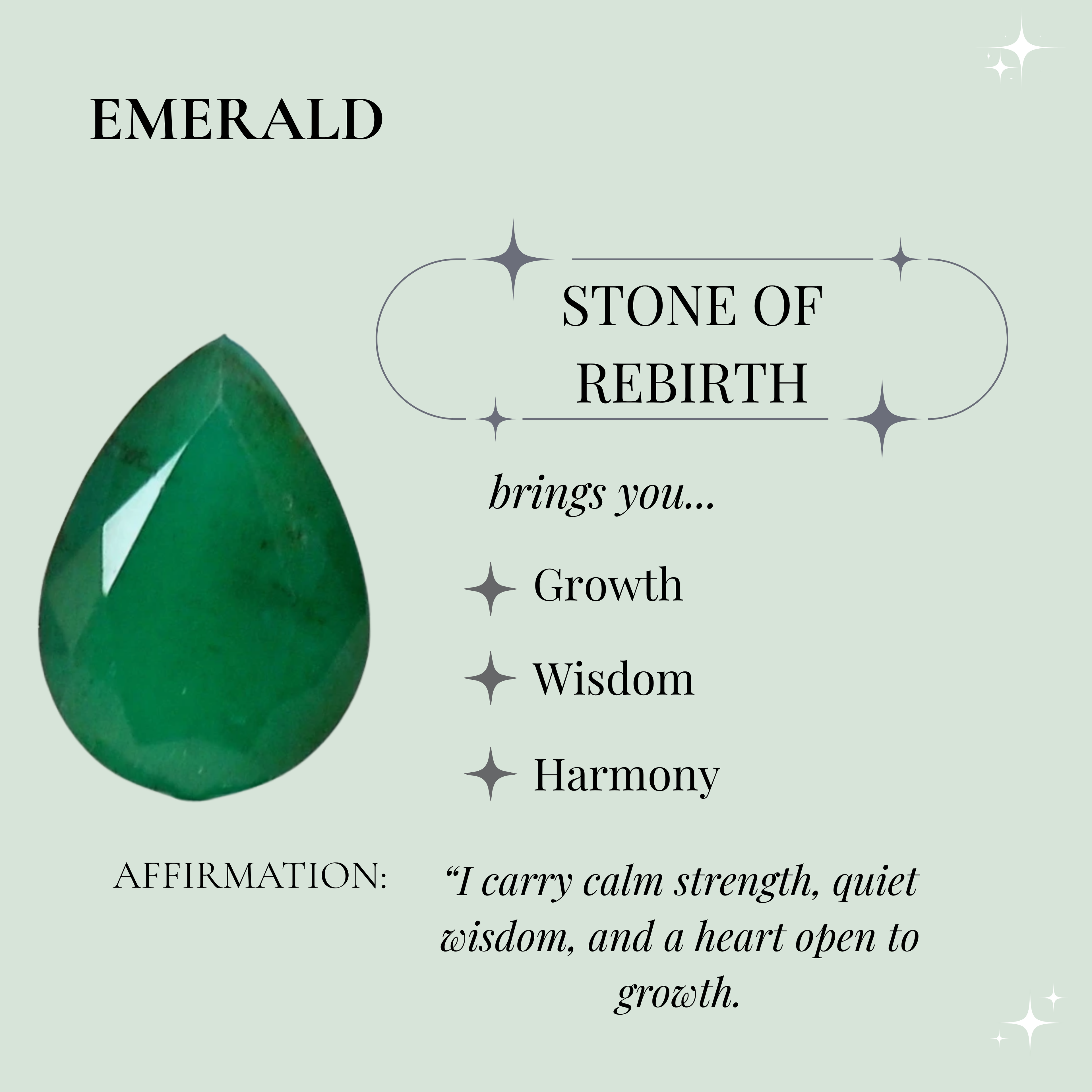 Emerald Bracelet - Green Dew
