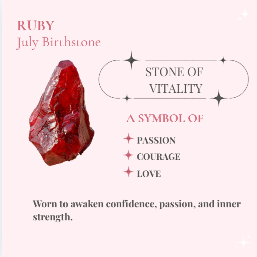 Ruby Necklace - Ruby Bloom